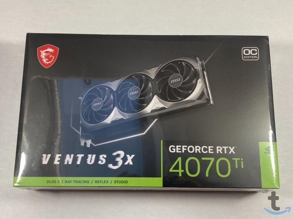 Msi GeForce rtx 4070 ti Ventus 3x oc 12 ГБ gddr6x в Москве