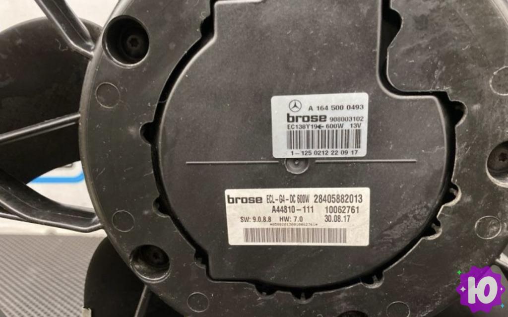 Объявление: Вентилятор охлаждения Mercedes-Benz R-Class в Санкт-Петербурге