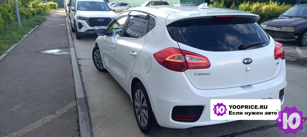 KIA, Ceed, 2018 г, 120 000 км, 1.6 л, Робот в Краснодаре