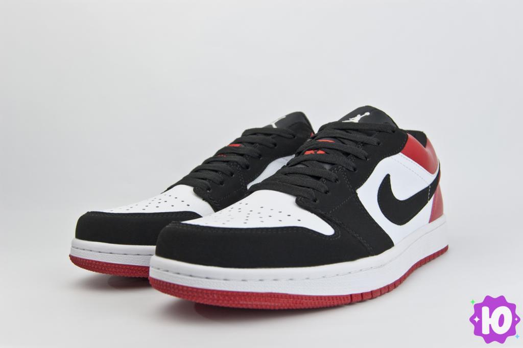 Nike Air Jordan 1 LOW Black Toe в Москве